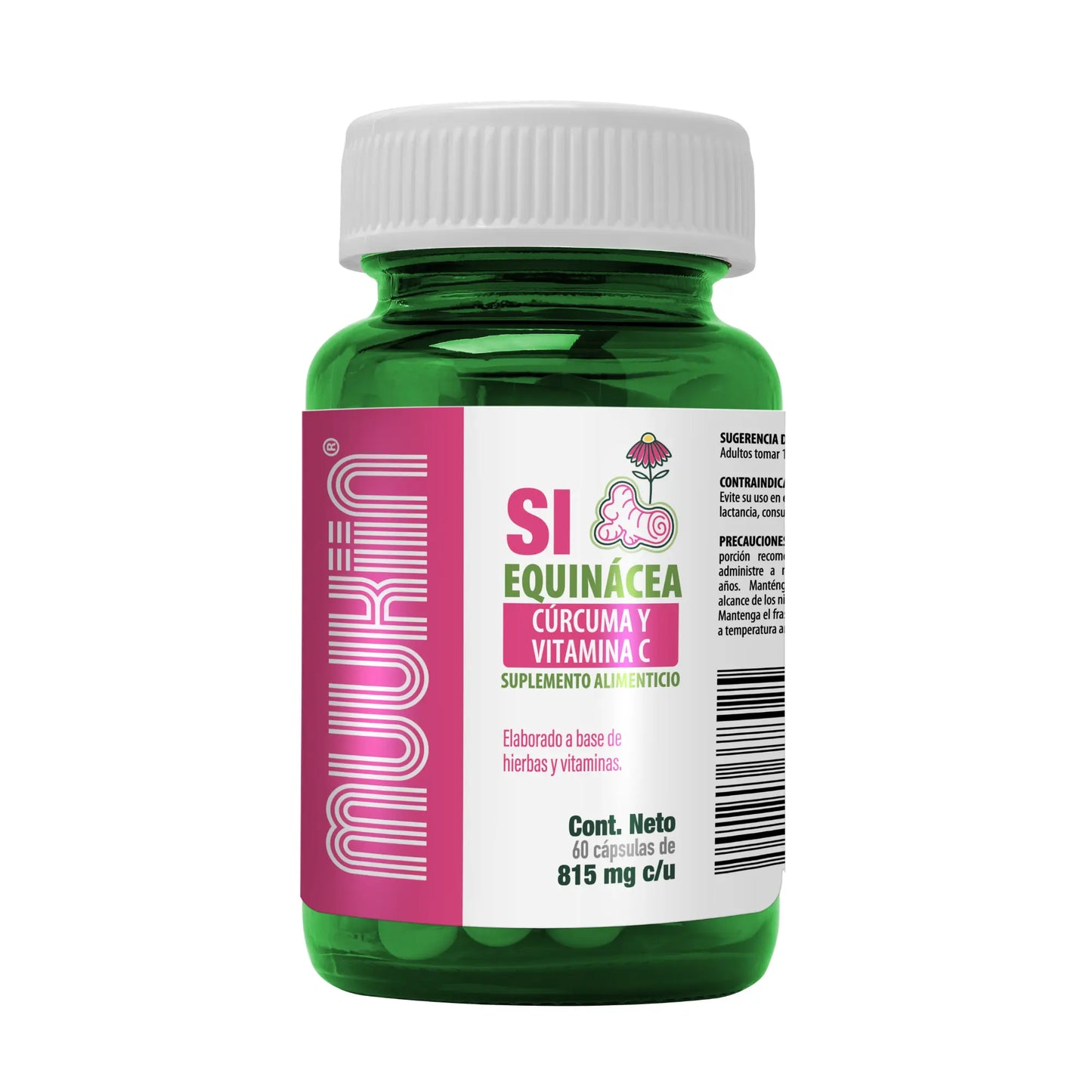 Muukiin SI, Suplemento Alimenticio con Equinacea y Cúrcuma Muukiin